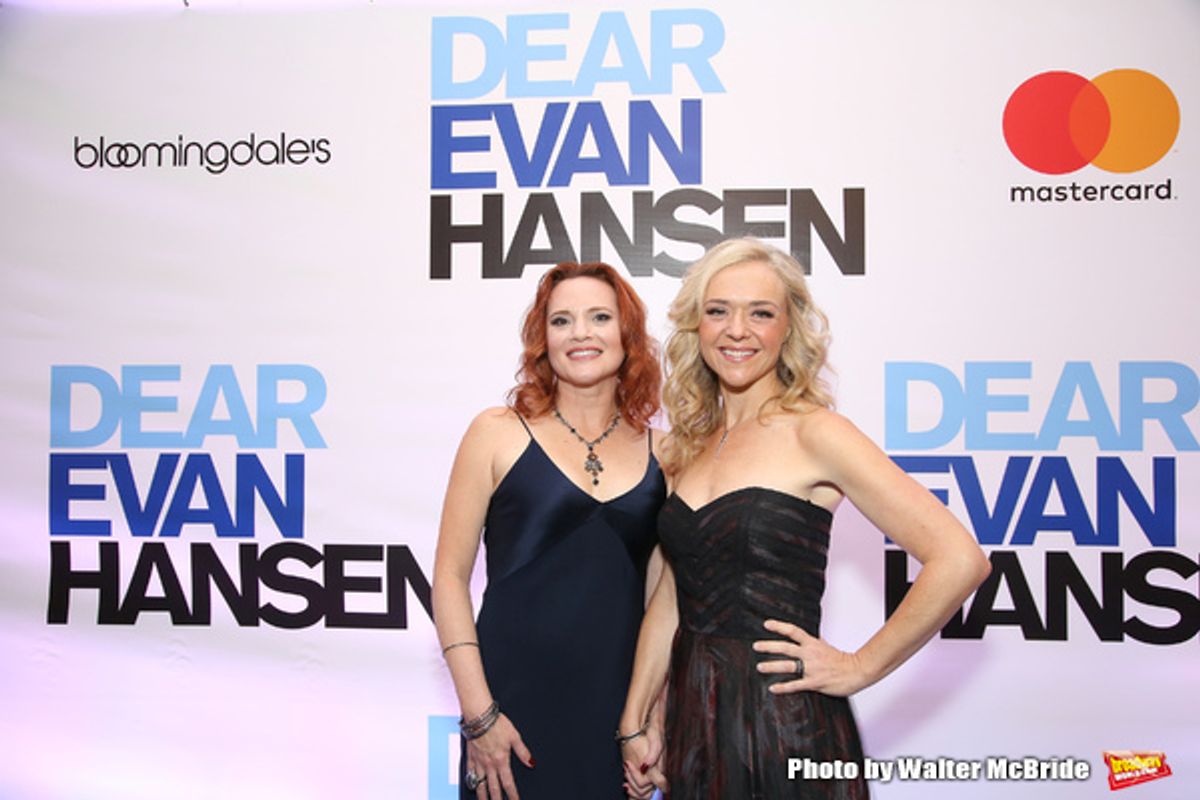 Jennifer Laura Thompson and Rachel Bay Jones at 
