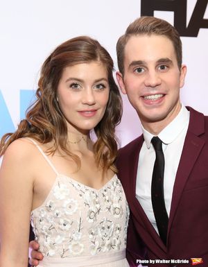 Laura Dreyfuss and Ben Platt  Photo