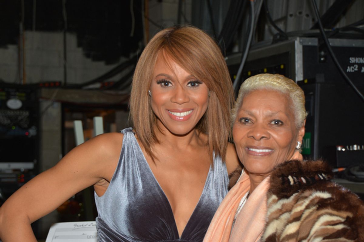 Deborah Cox and Dionne Warwick at 