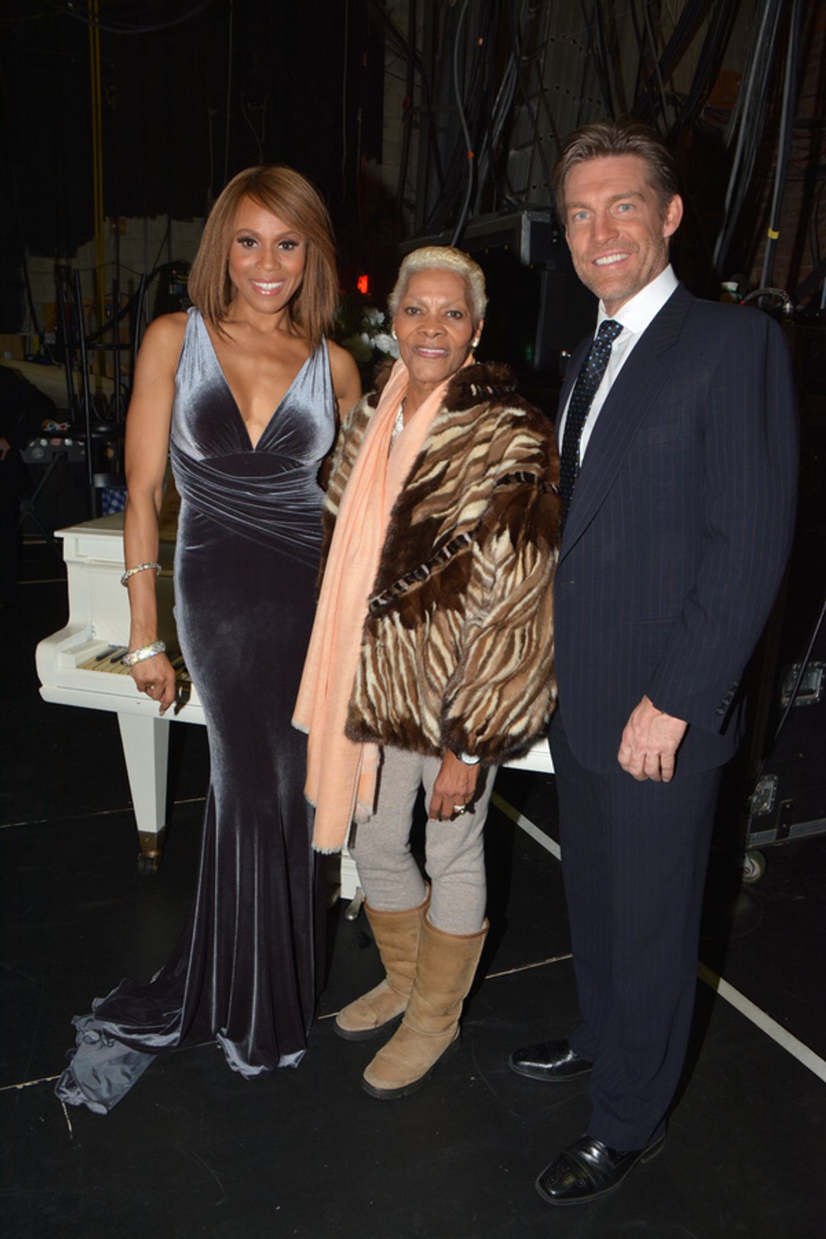 Deborah Cox,  Dionne Warwick and Judson Mills at 