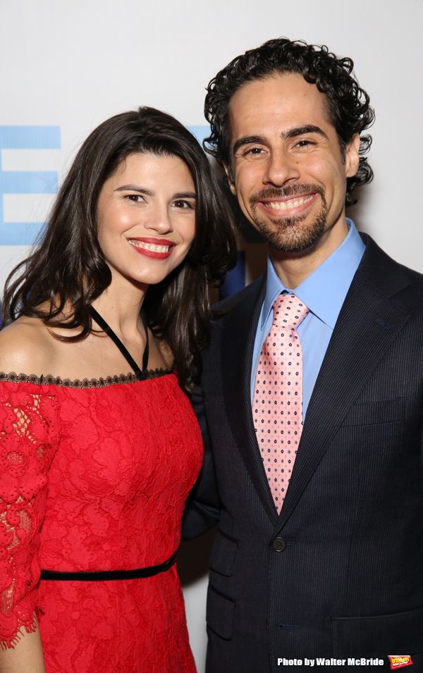 Ileana Ferreras and Alex Lacamoire Photo