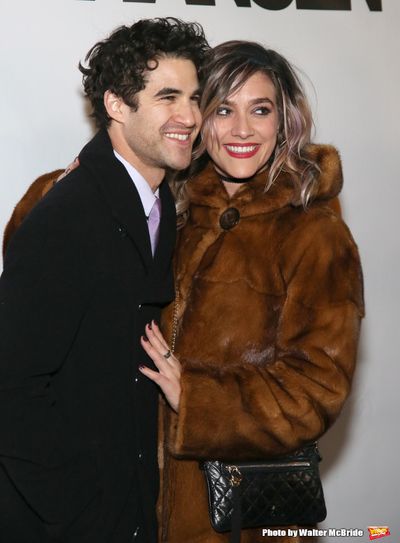 Darren Criss and Mia Swier Photo