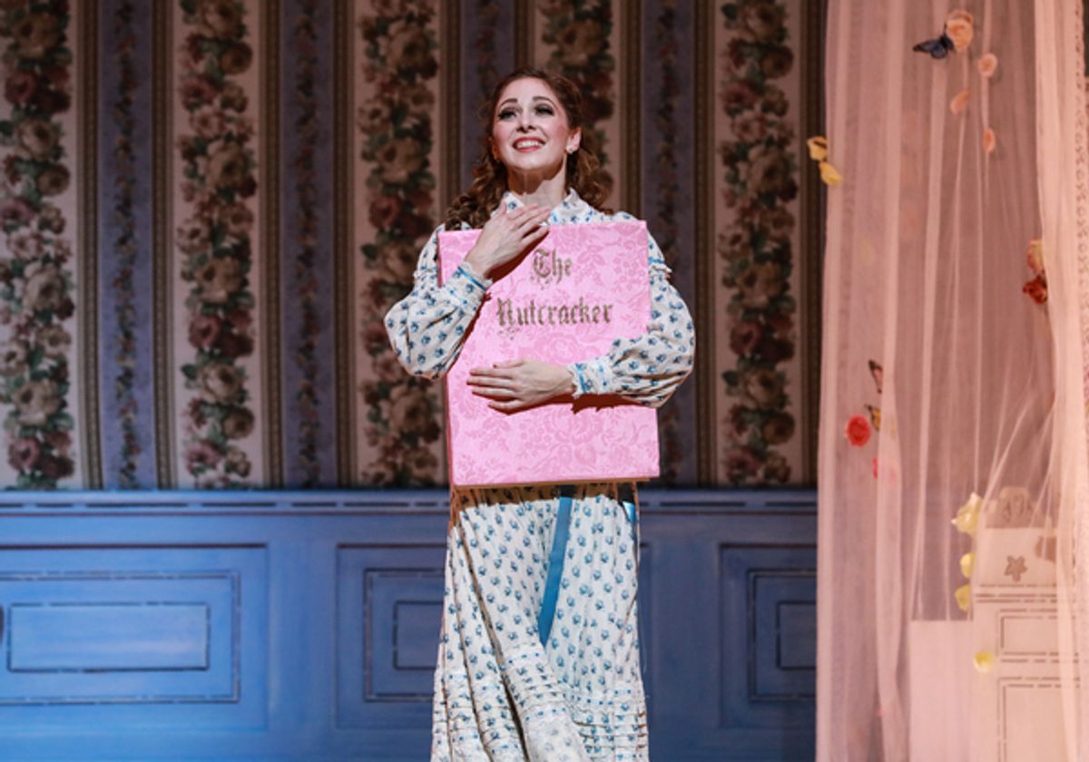 Melody Mennite as Clara in The Nutcracker at 