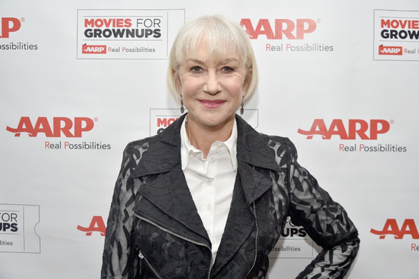 Photo Flash: Stage and Screen Star Helen Mirren Celebrates AARP The Magazine Cover Issue  Image