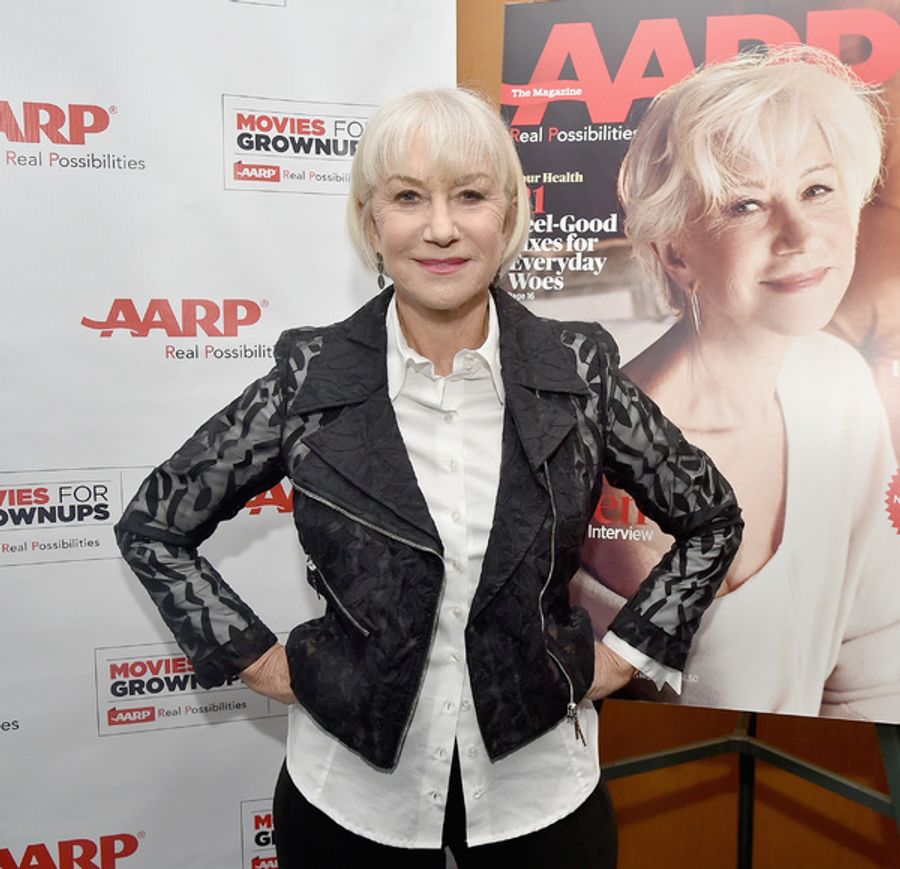 Photo Flash: Stage and Screen Star Helen Mirren Celebrates AARP The Magazine Cover Issue Image