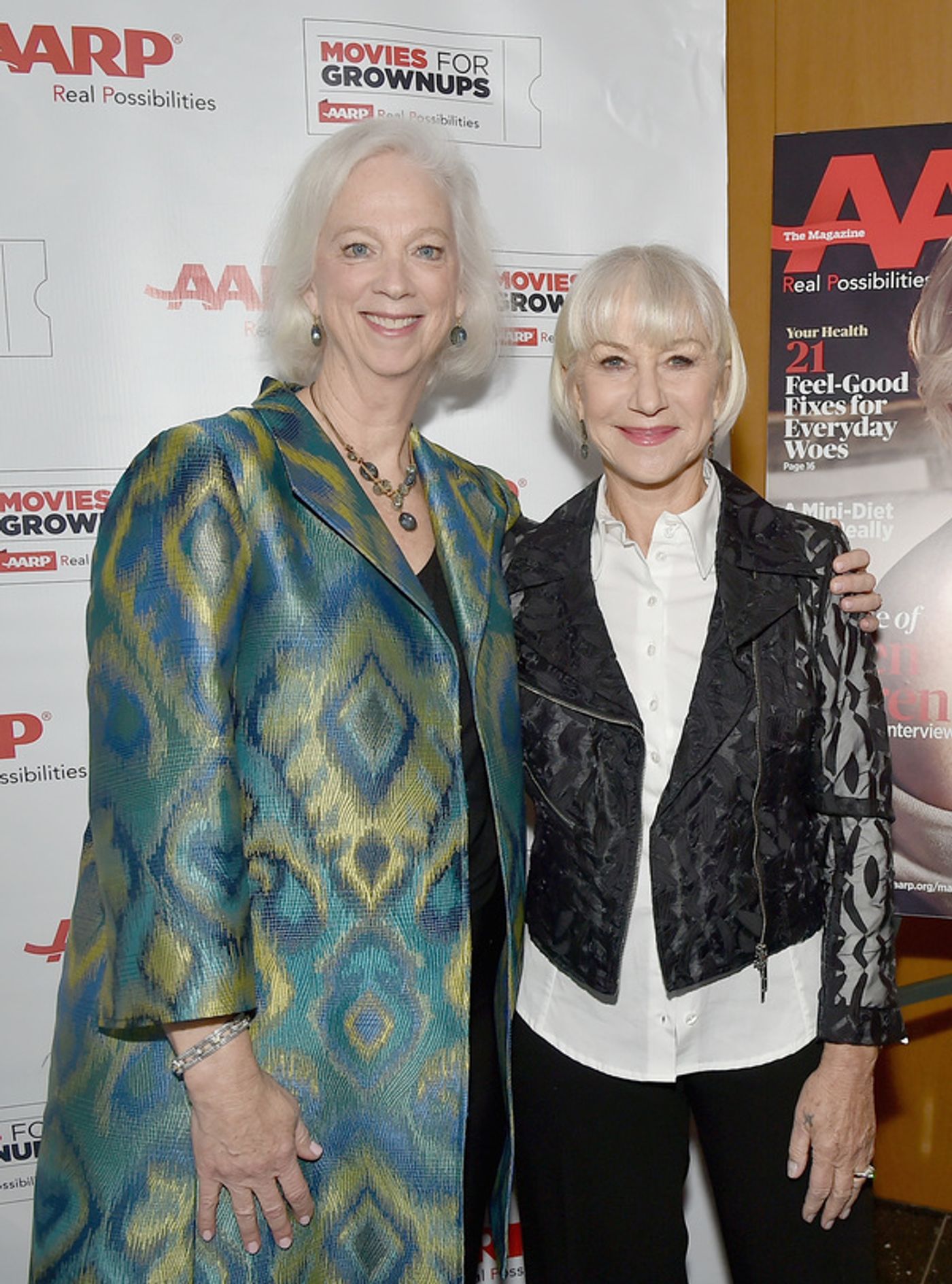 Photo Flash: Stage and Screen Star Helen Mirren Celebrates AARP The Magazine Cover Issue  Image