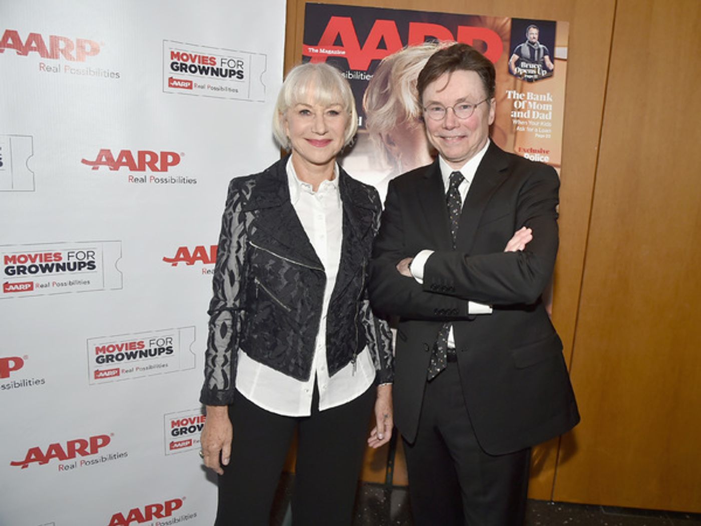Photo Flash: Stage and Screen Star Helen Mirren Celebrates AARP The Magazine Cover Issue  Image