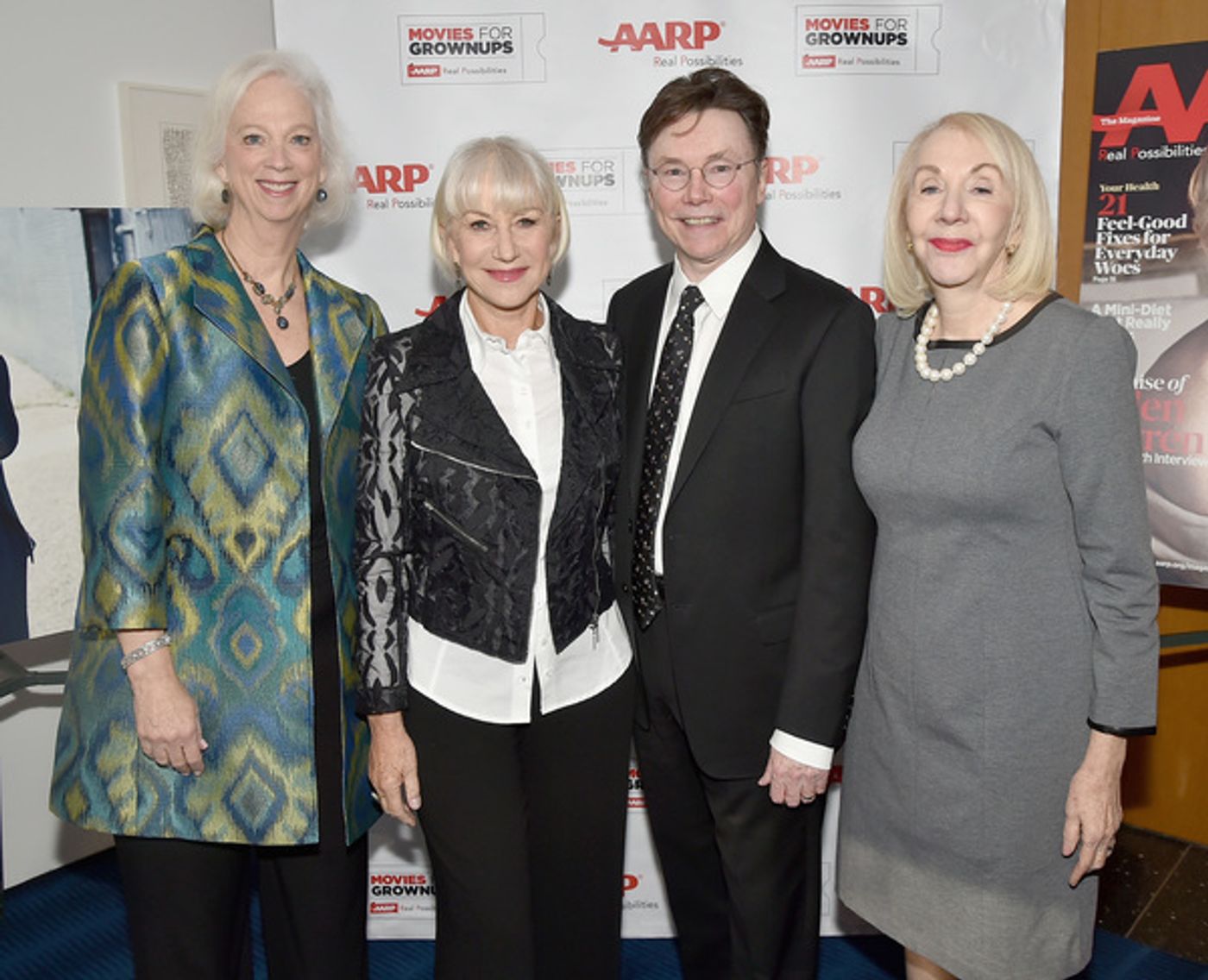 Photo Flash: Stage and Screen Star Helen Mirren Celebrates AARP The Magazine Cover Issue  Image