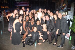 Tim Rice, Brett Smock, Corinne Aquilina, Julie Tomaino @ BroadwayWorld Tim Rice, Brett Smock, Corinne Aquilina, Julie Tomaino Photo