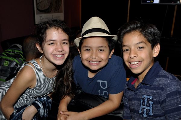 Fabi Aguirre, Eduardo Hernandez and Kevin Tellez Photo