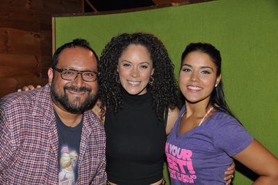 David Baida, Genny Lis Padilla and Linedy Genoa Photo