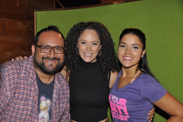 David Baida, Genny Lis Padilla and Linedy Genoa Photo