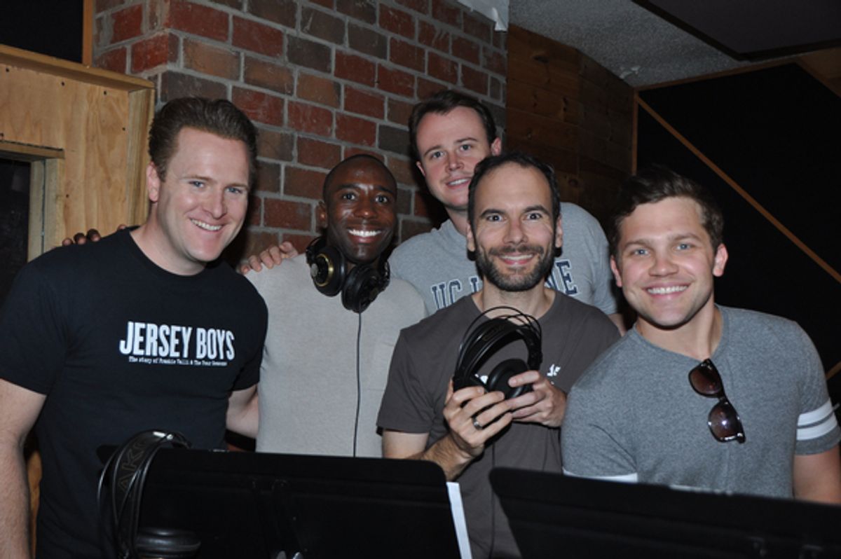 Jared Bradshaw, John Edwards, Quinn VanAntwerp, Nick Staub and Jon Hacker at 