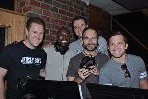 Jared Bradshaw, John Edwards, Quinn VanAntwerp, Nick Staub and Jon Hacker @ BroadwayWorld Jared Bradshaw, John Edwards, Quinn VanAntwerp, Nick Staub and Jon Hacker Photo