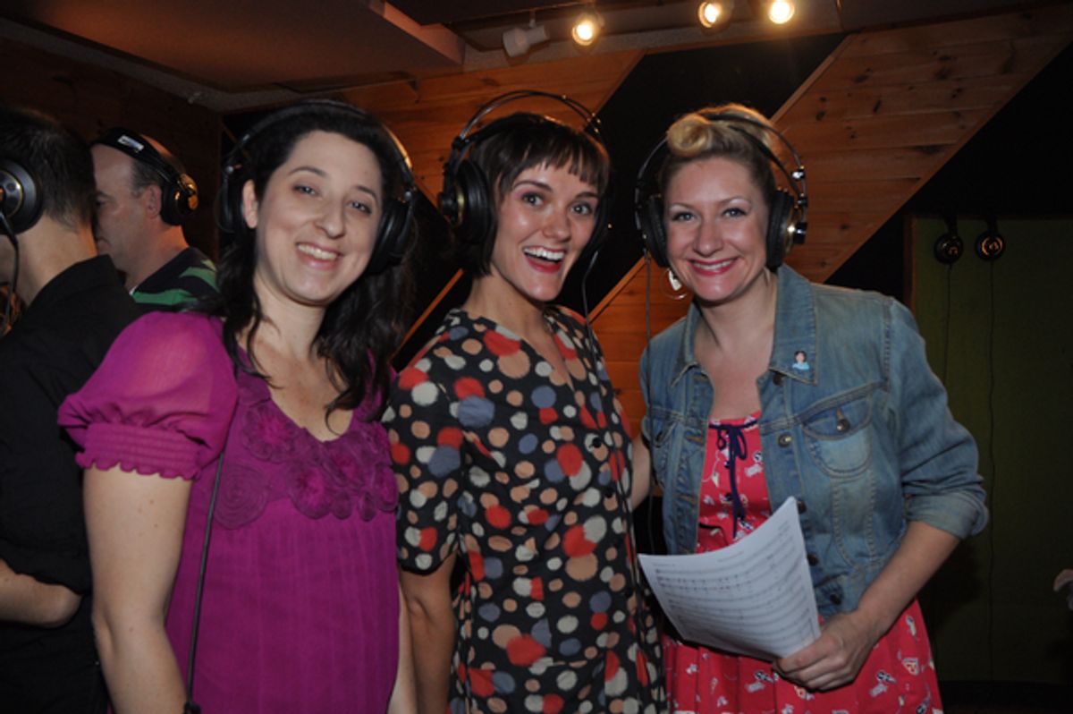 Kimberly Faye Greenberg, Mary Kathryn Flynt and Meredith Benson at 