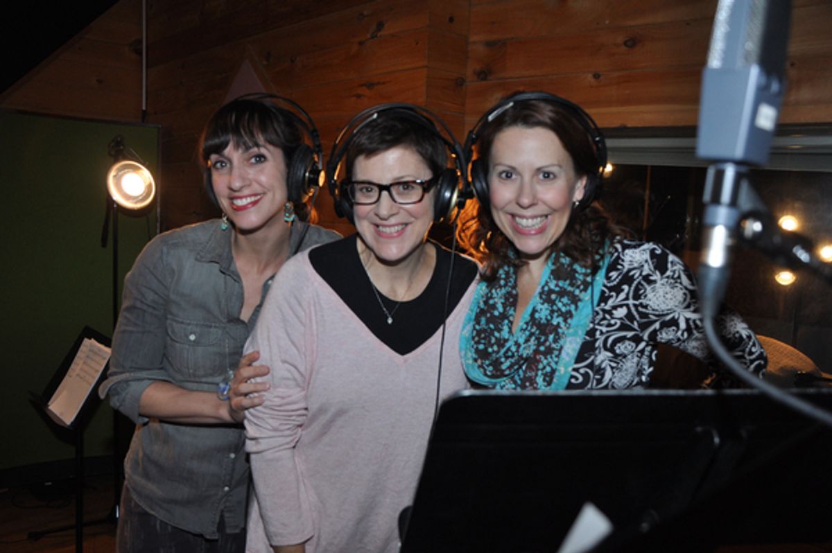 Elizabeth Earley, Joby Horrington ad Tari Kelly at 