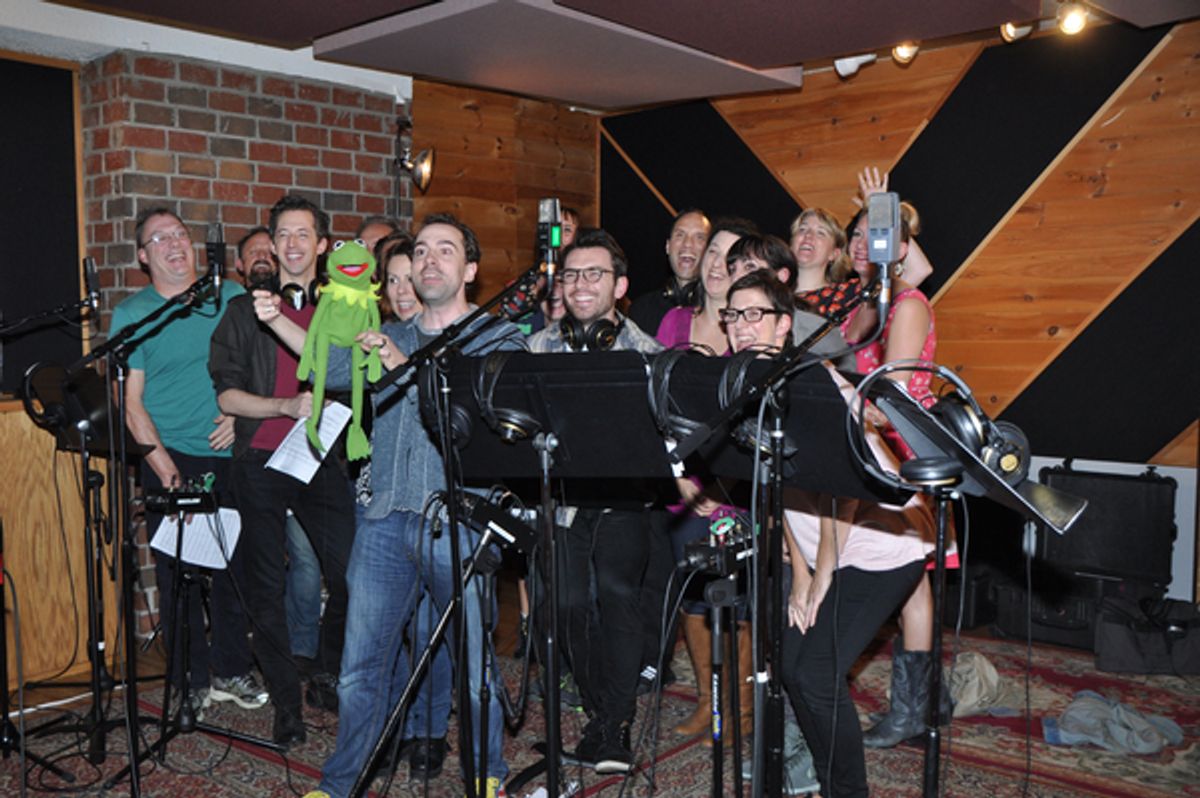 Rob McClure, Josh Grisetti, Joby Horrington, Kimberly Faye Greenberg, Andrae Gonzalo, Leah Hofmann, Matt Allen, Eric Sciotto, Elizabeth Earley, Aaron Kaburick, Max Clayton, Patrick Wetzell, Meredith Benson at 
