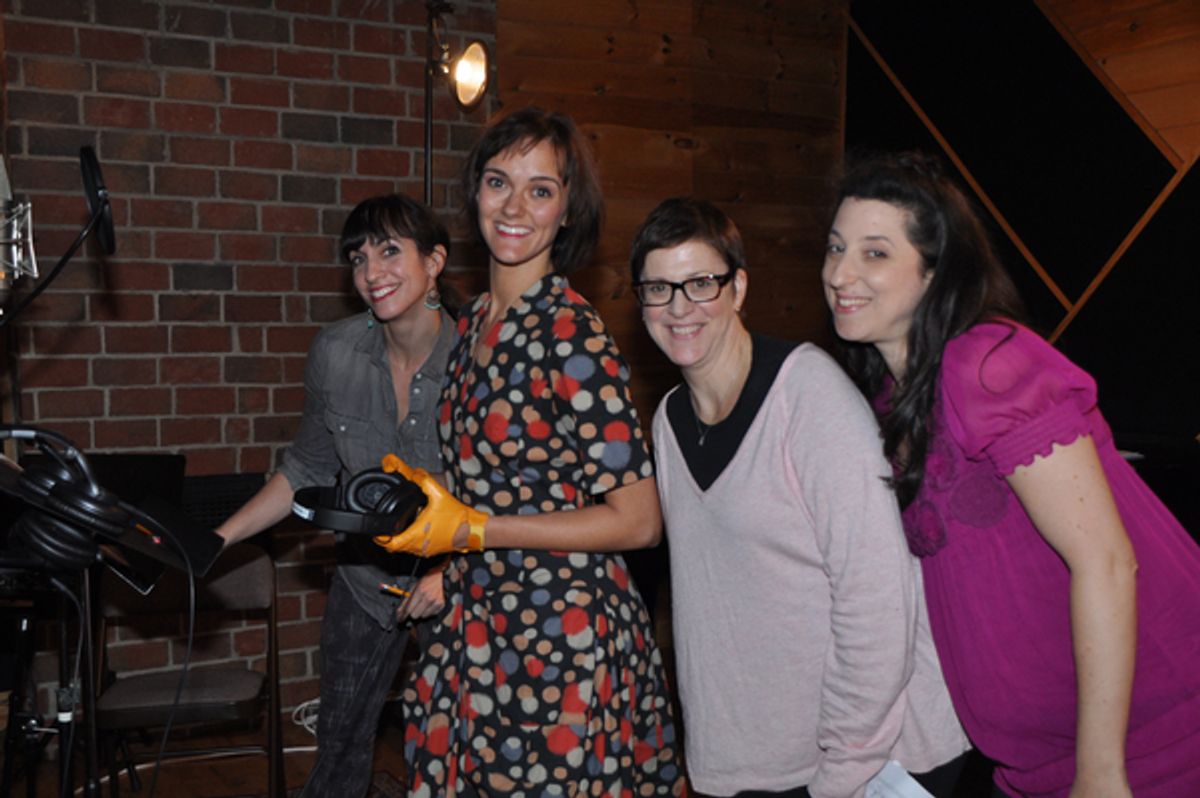 Elizabeth Earley, Meredith Benson, Joby Horrington and Kimberly Faye Greenberg at 