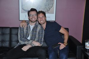 Max Clayton and Aleks Pevec @ BroadwayWorld Max Clayton and Aleks Pevec Photo
