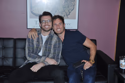 Max Clayton and Aleks Pevec Photo