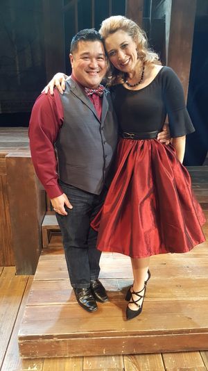 Eugene Dizon and Cory Goodrich @ BroadwayWorld Eugene Dizon and Cory Goodrich Photo