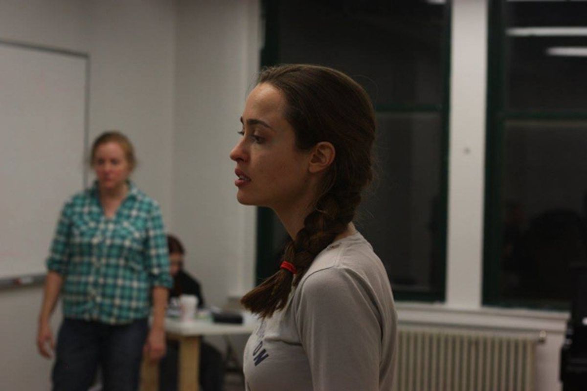 Amandine Thomas and  Kerry Flanagan at 