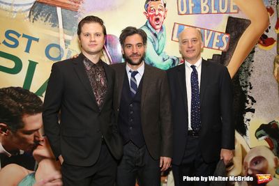 Michael Oberholtzer, Josh Radnor and Frank Wood  Photo