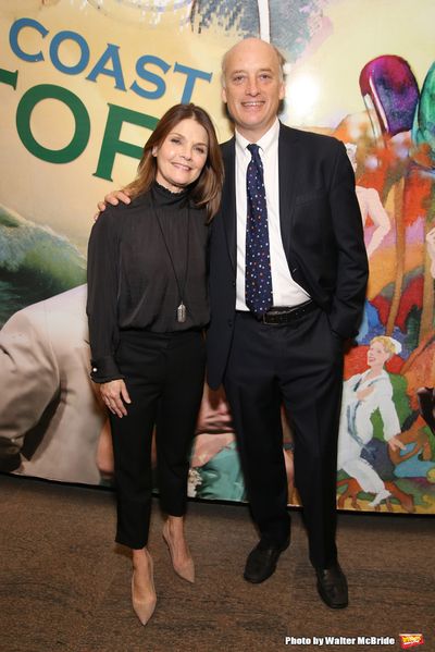 Kathryn Erbe and Frank Wood  Photo