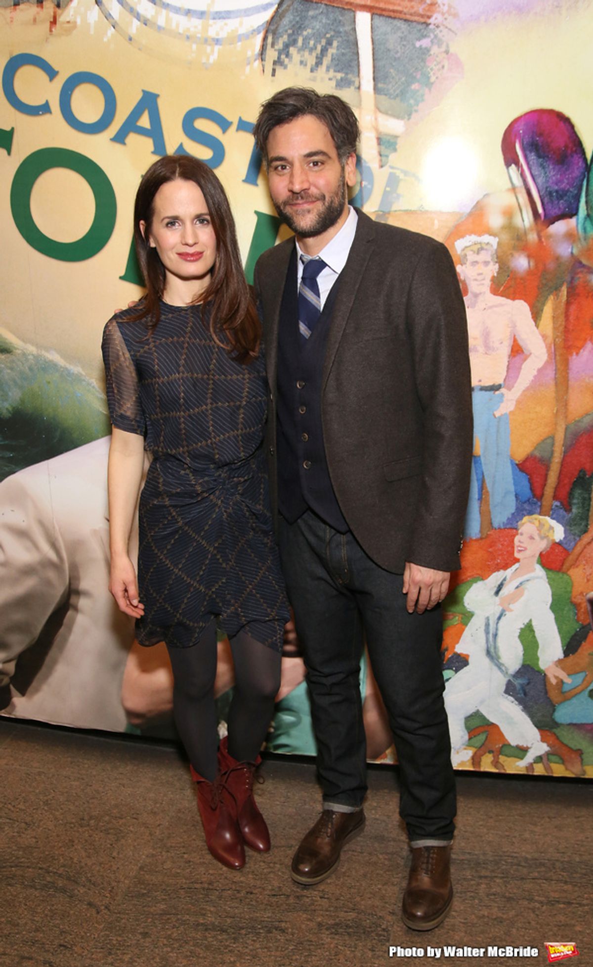 Elizabeth Reaser and Josh Radnor  at 