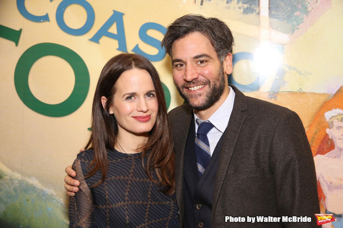 Elizabeth Reaser and Josh Radnor  at 