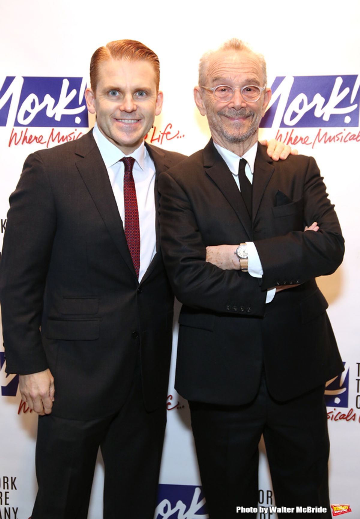 Robert Creighton and Joel Grey  at 