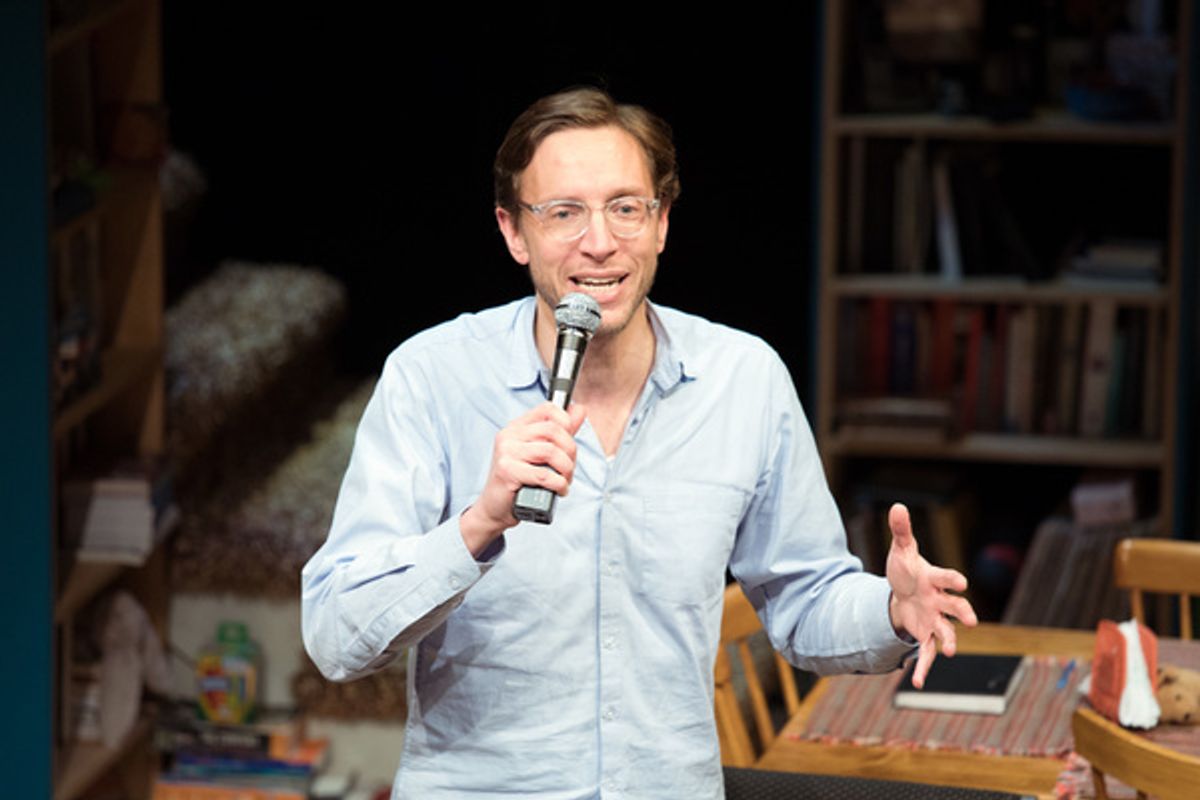 Director of Public Forum Michael Friedman at 