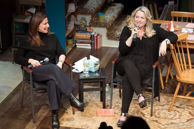 Deborah Needleman and Cheryl Strayed Photo