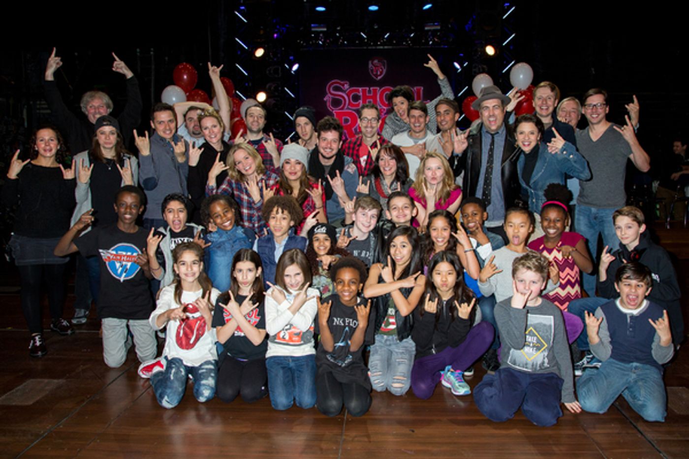 Photo Coverage: SCHOOL OF ROCK Celebrates One Year on Broadway!  Image