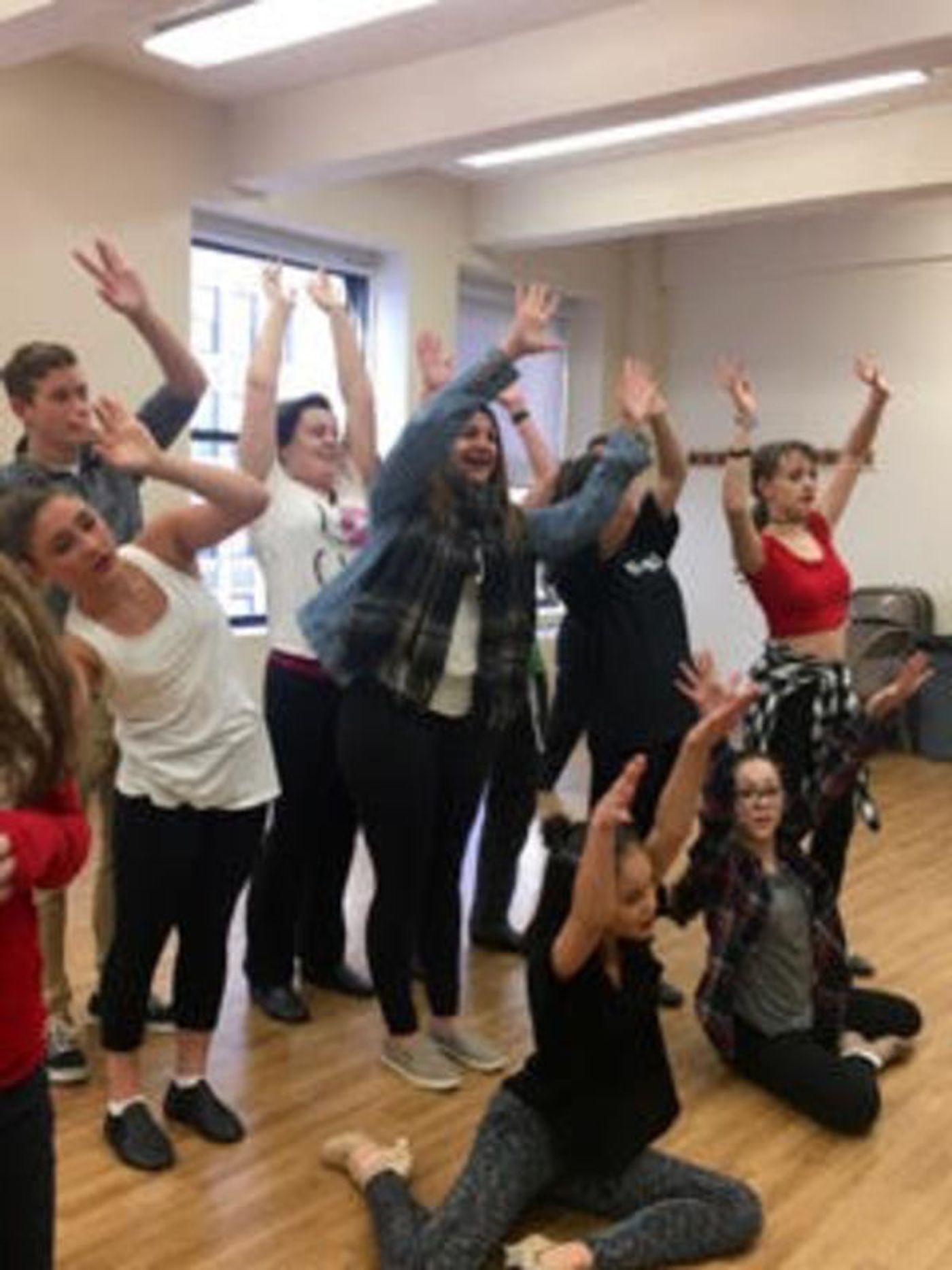 Photo Flash: In Rehearsal for A Class Act NY's URINETOWN and ANNIE JR.  Image