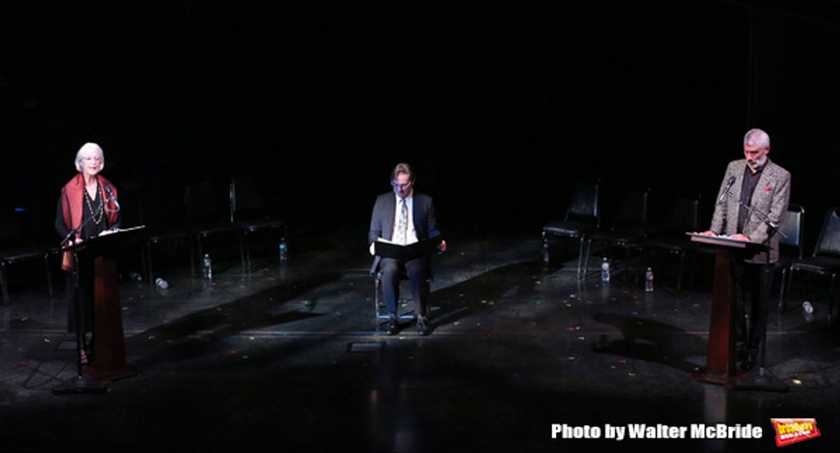 Jane Alexander, Richard Thomas and Peter Francis James  at 