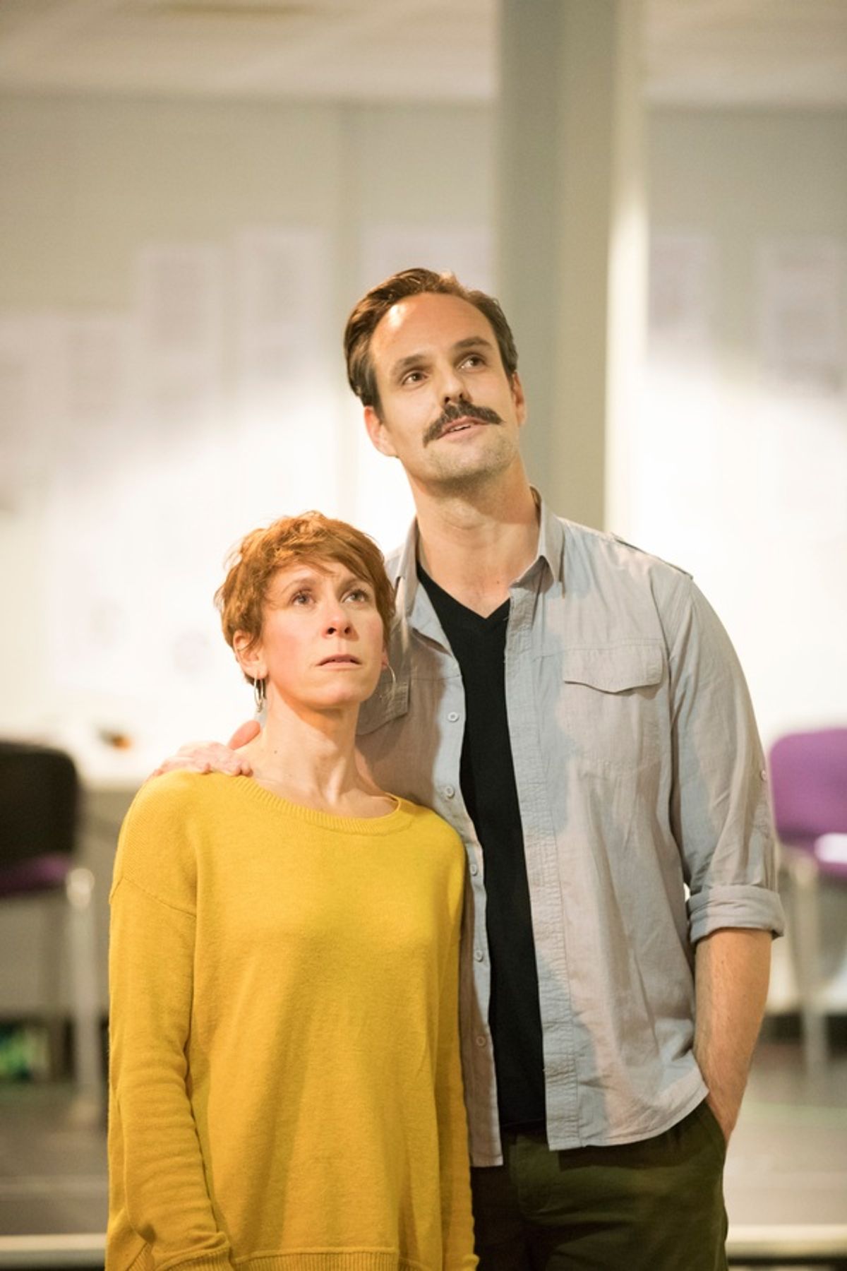 Anna-Jane Casey and Ben Lewis at 