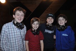 Evan Gray, Noah Baird, Trey Middleton and Gavin Swartz @ BroadwayWorld Evan Gray, Noah Baird, Trey Middleton and Gavin Swartz Photo