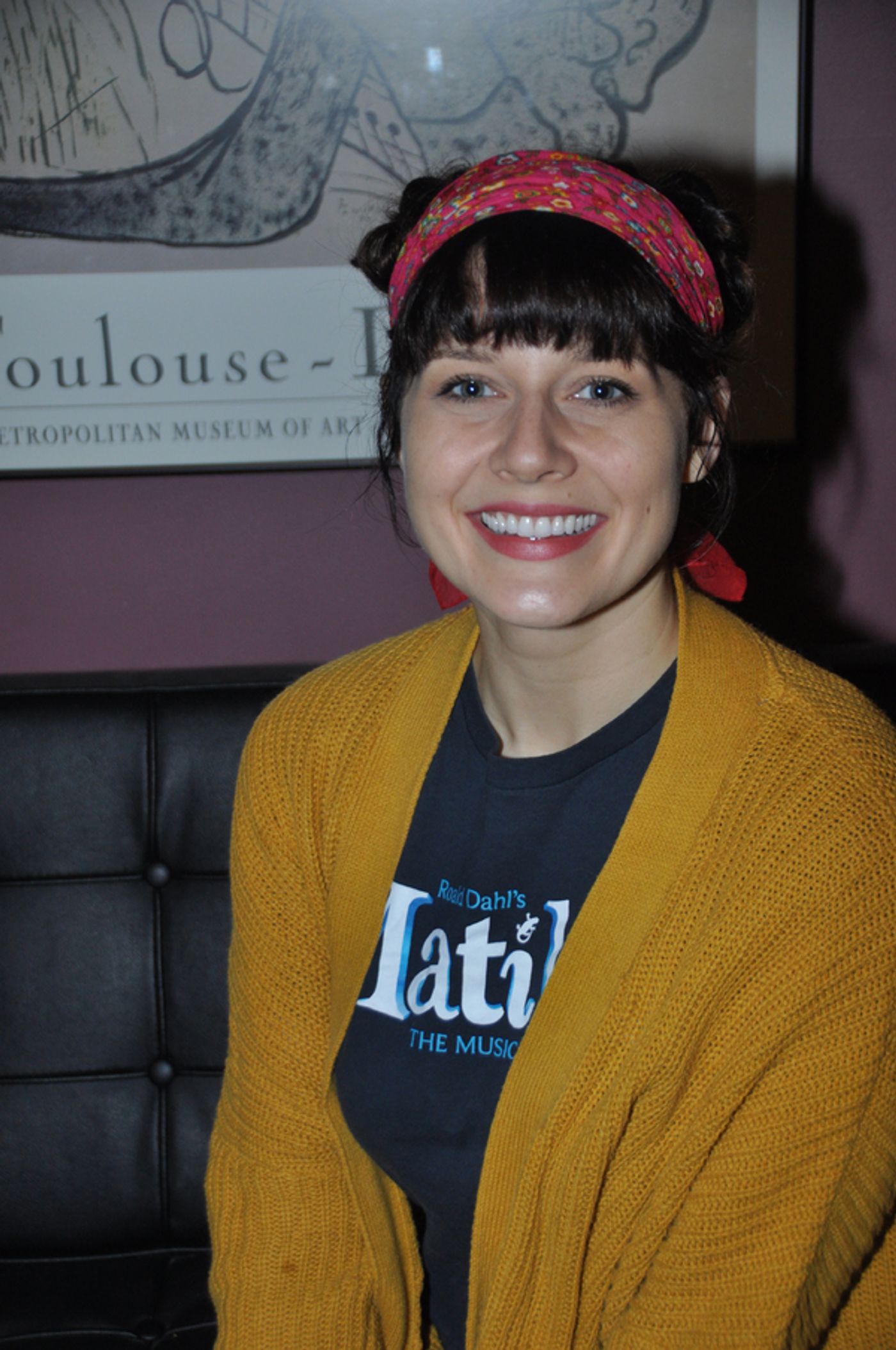 Exclusive Photo Coverage: The Kids of MATILDA Ring in the New Year for Carols For A Cure  Image