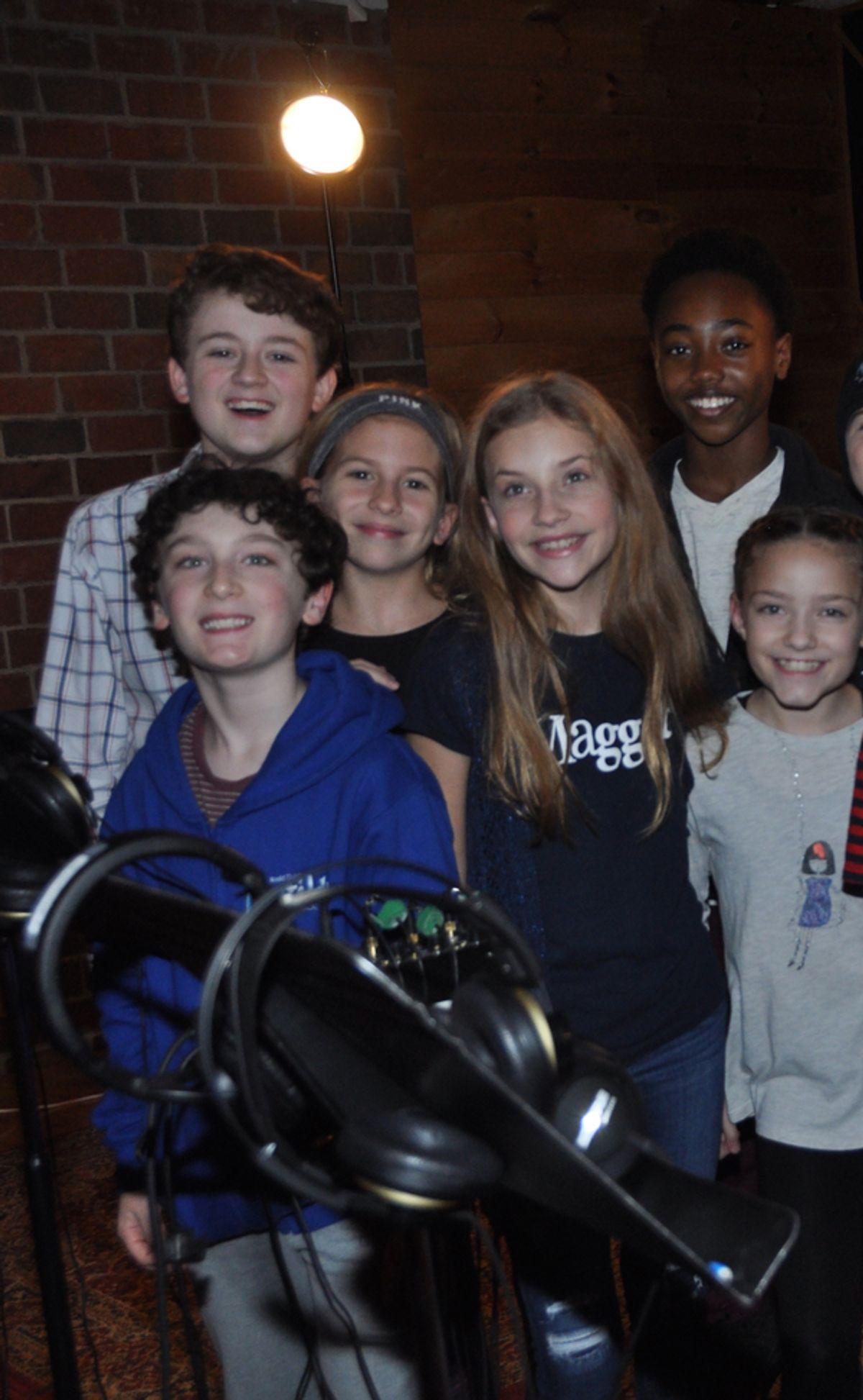 Evan Gray, Gavin Swartz, Serena Quadrato, Brooklyn Nelson, Melika Hurd and Ava Briglia at 