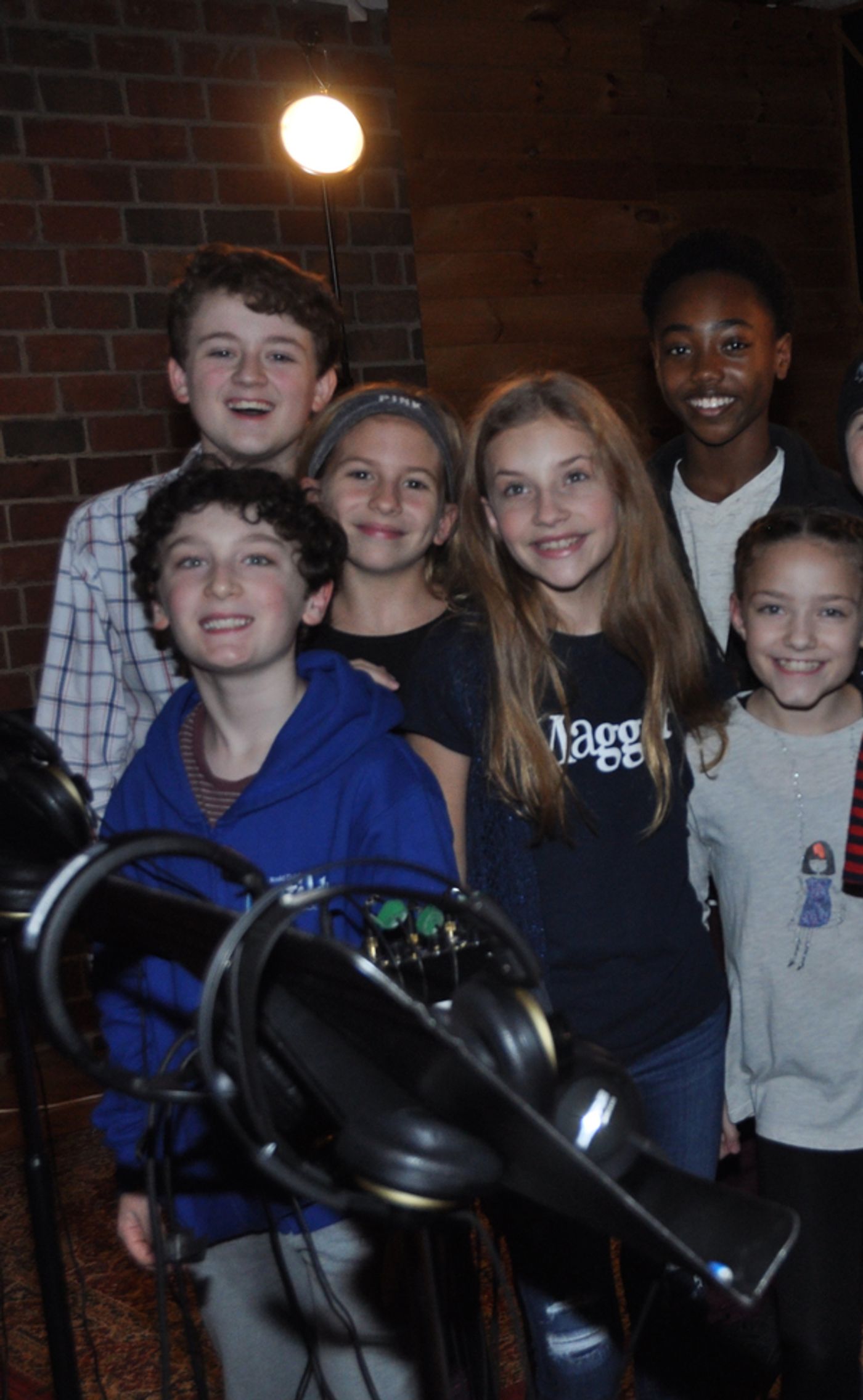Exclusive Photo Coverage: The Kids of MATILDA Ring in the New Year for Carols For A Cure  Image