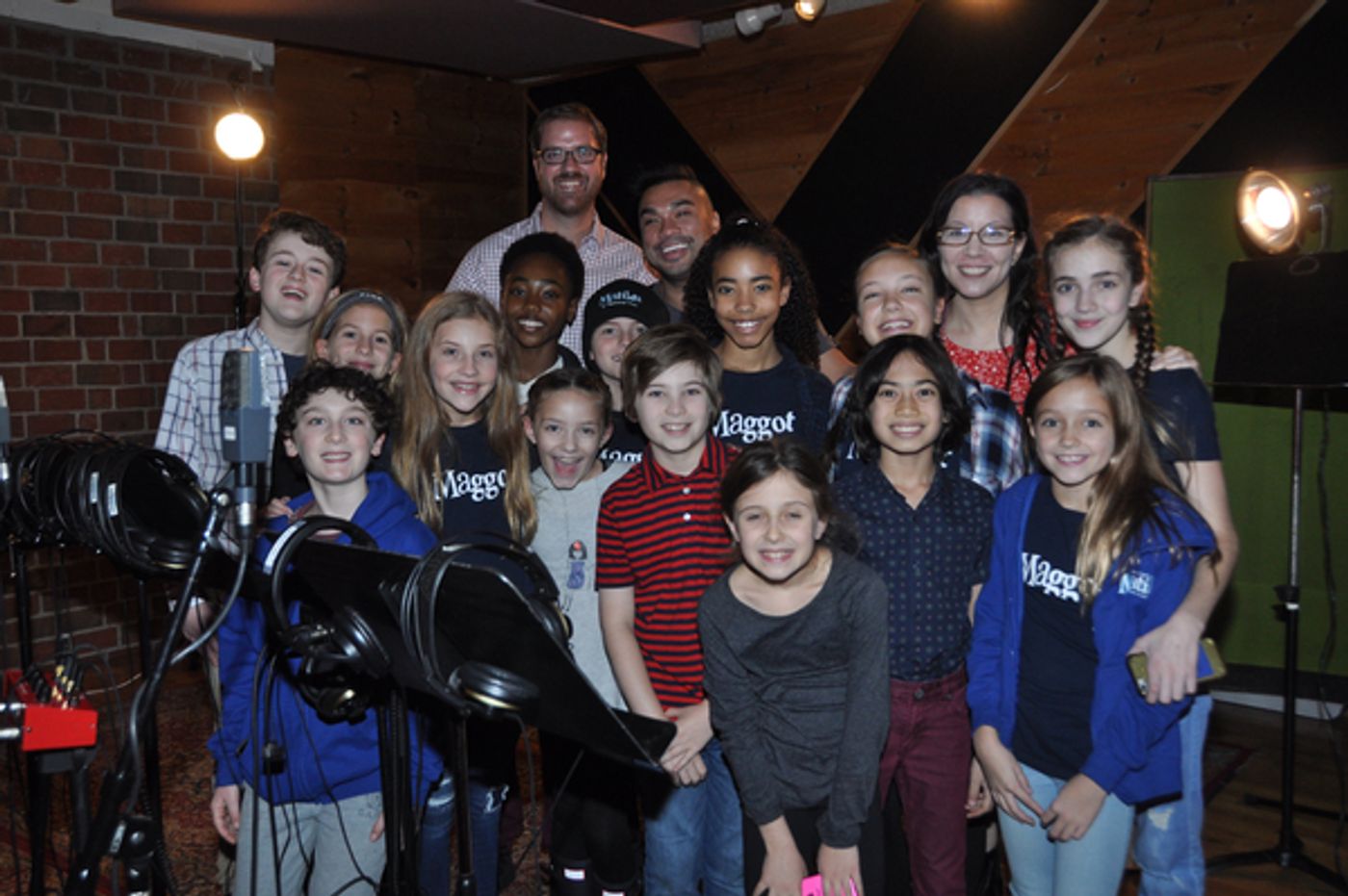 Exclusive Photo Coverage: The Kids of MATILDA Ring in the New Year for Carols For A Cure  Image