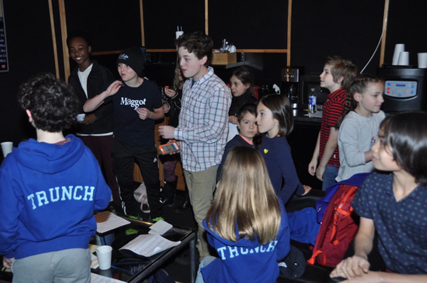 Exclusive Photo Coverage: The Kids of MATILDA Ring in the New Year for Carols For A Cure  Image