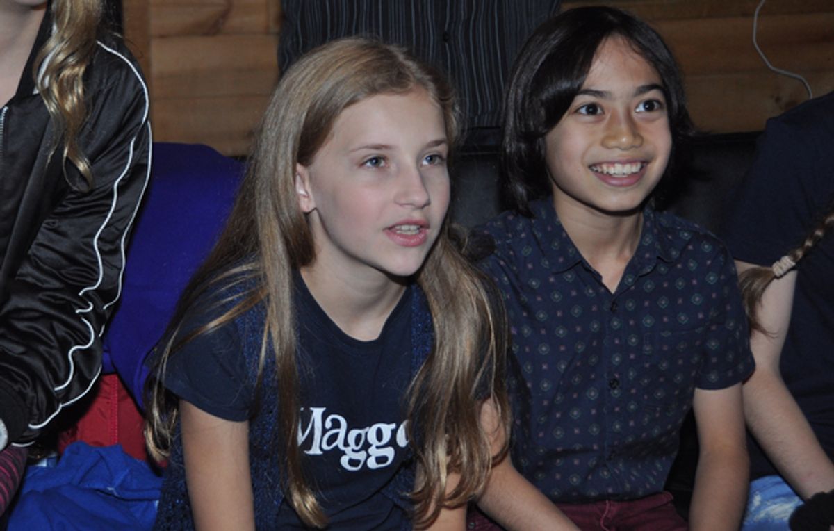 Brooklyn Nelson and Ian Saraceni at 