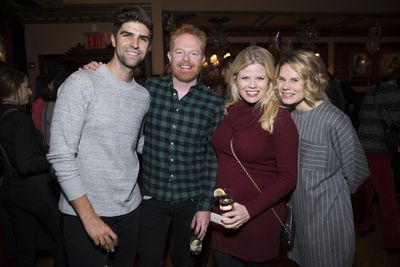 Justin Mikita, Jesse Tyler Ferguson, Megan Hilty, Celia Keenan-Bolger Photo