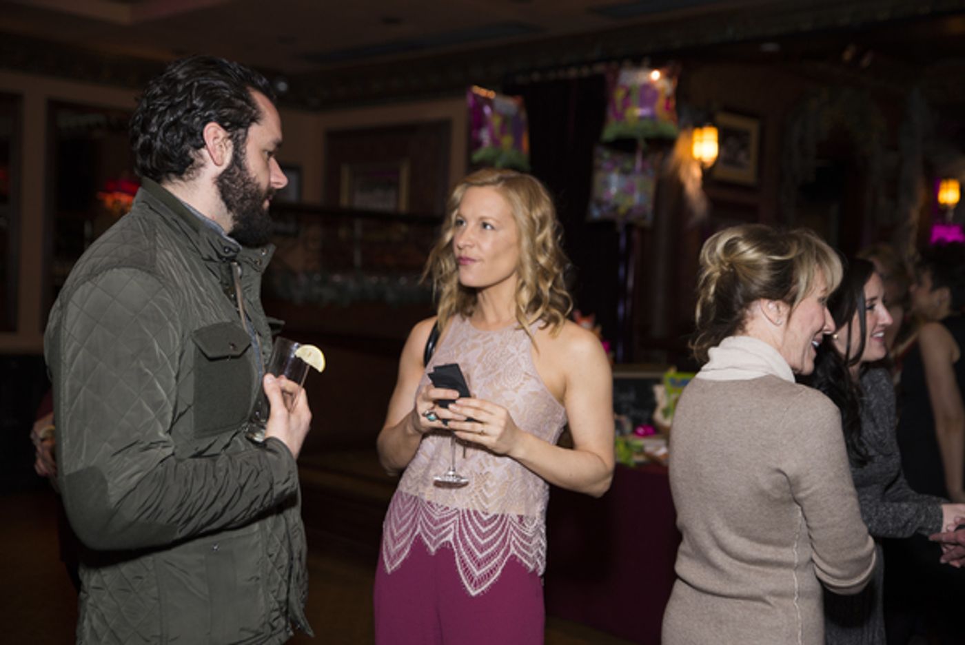 Photo Flash: Dear Friends Celebrate Laura Benanti's Baby Shower at Feinstein's/54 Below  Image