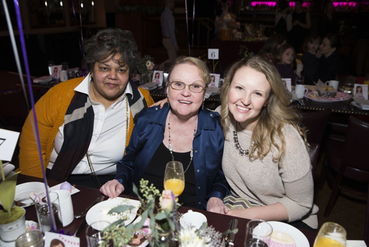 Gertie Regandeaux, Maureen Canary, Kate Canary Roth at 