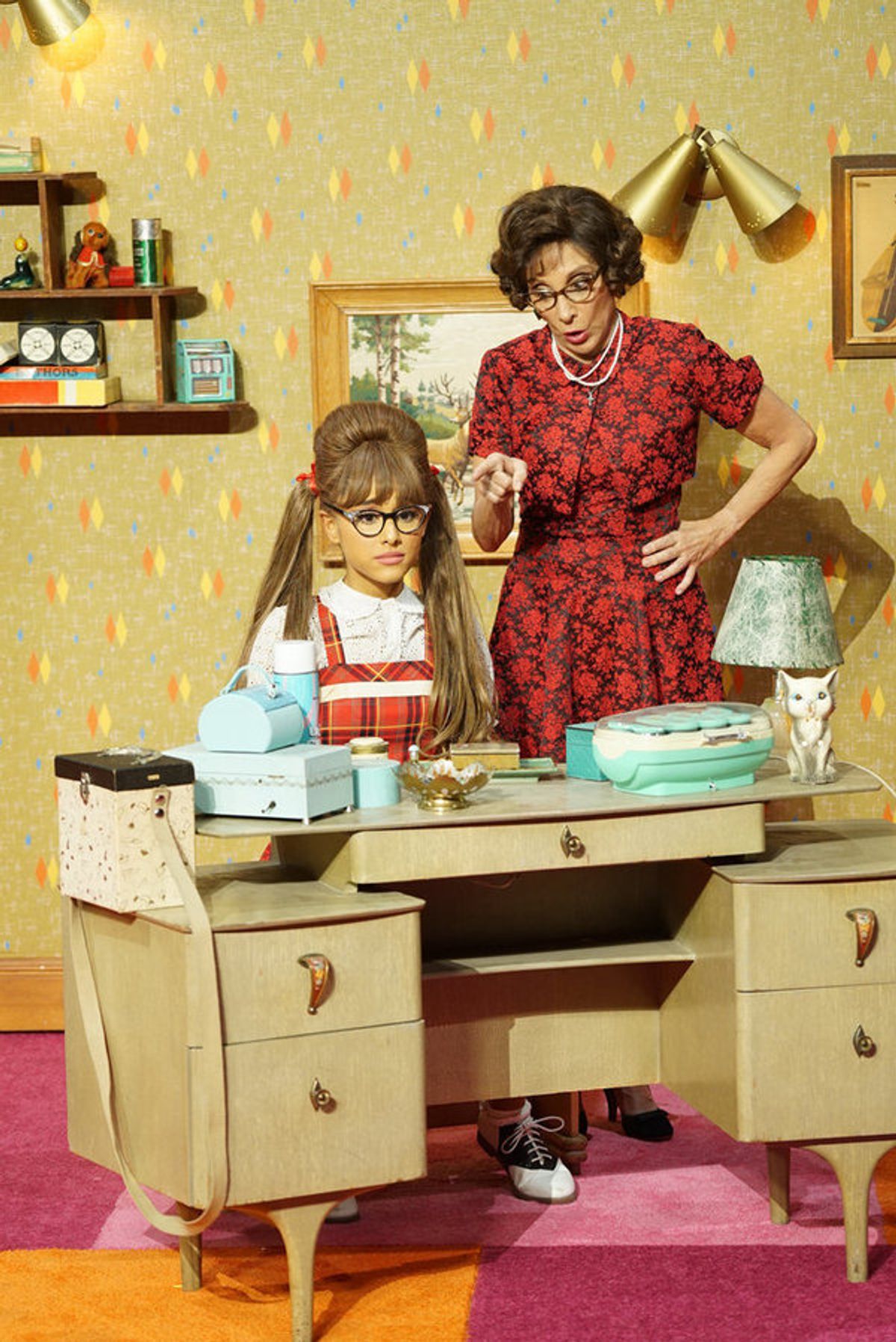 Ariana Grande, Andrea Martin at 