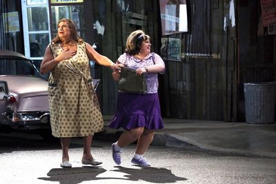 Harvey Fierstein, Maddie Baillio Photo