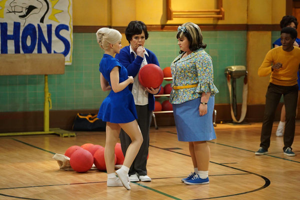 Dove Cameron, Rosie O'Donnell, Maddie Baillio  at 